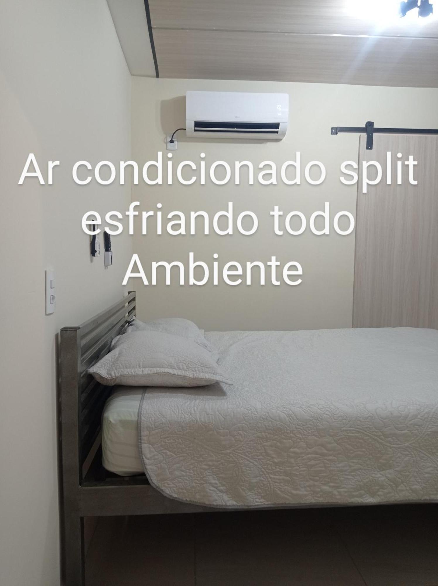 Homestay Flat Com Ar E Vista Espetacular Na Area De Gv-garagem-wifi-varandao